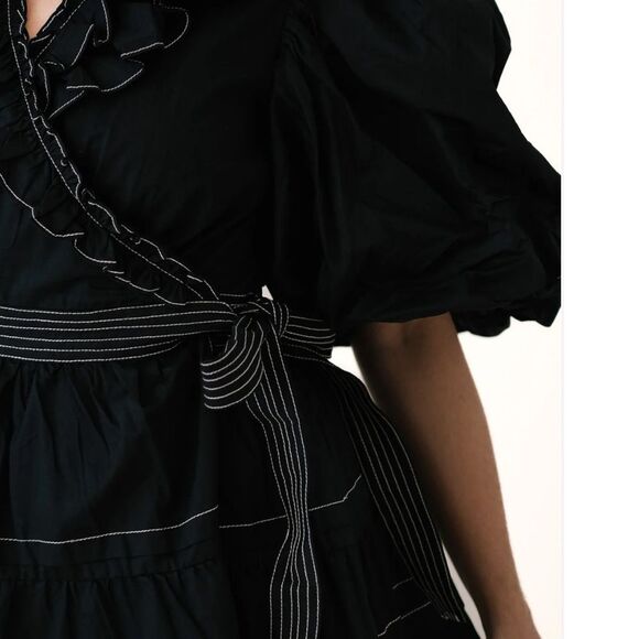 NWT Sofie the Label Tabitha Contrast Stitch Wrap Mini Dress
ii2 - Picture 5 of 6